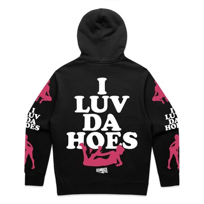 I Luv ( Pink ) - Pullover Hoody