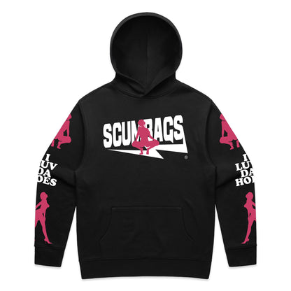 I Luv ( Pink ) - Pullover Hoody