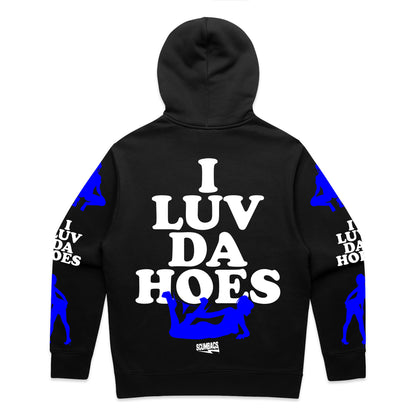 I Luv ( Blue ) - Pullover Hoody