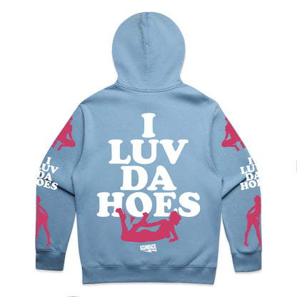 I Luv ( Pink ) - Pullover Hoody