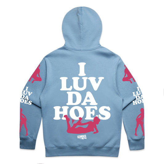 I Luv ( Pink ) - Pullover Hoody