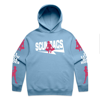 I Luv ( Pink ) - Pullover Hoody